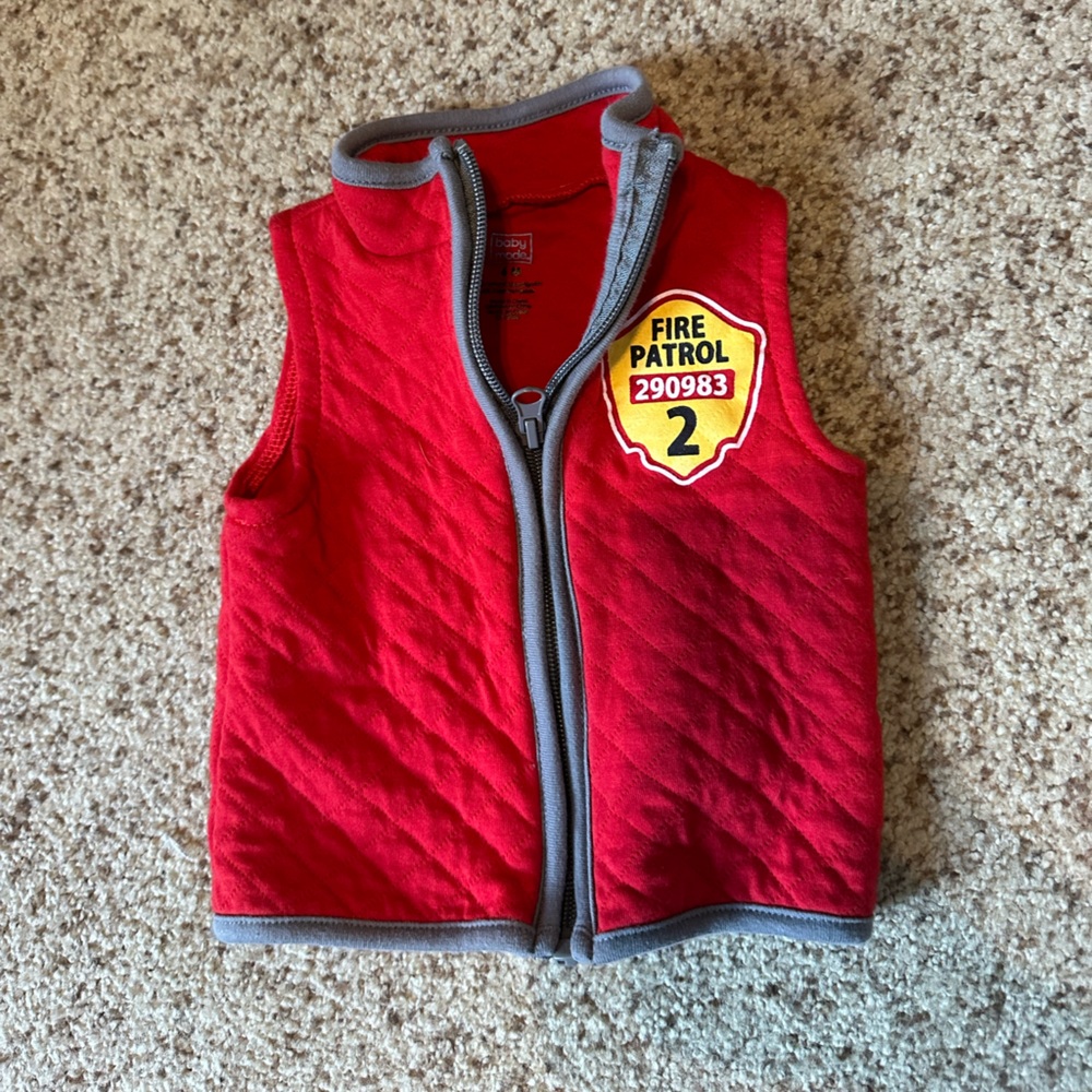 GAP Kids Red Fire Patrol Vest